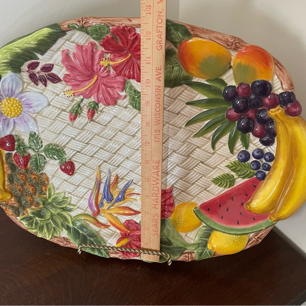 Large Ganz serving platter - Picture 5 of 8